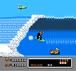 Nes on sale surfing game