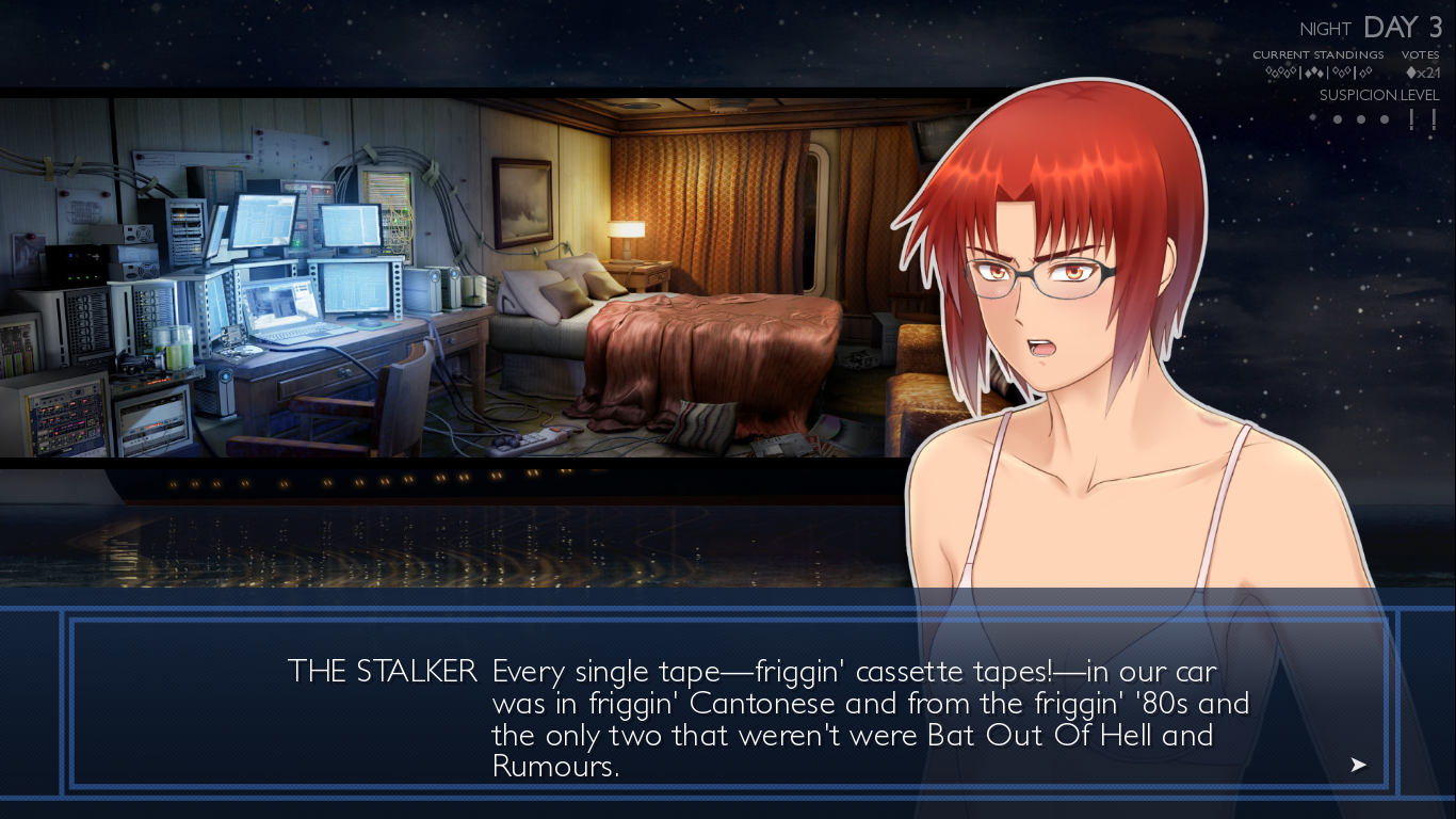 Ladykiller in a bind game