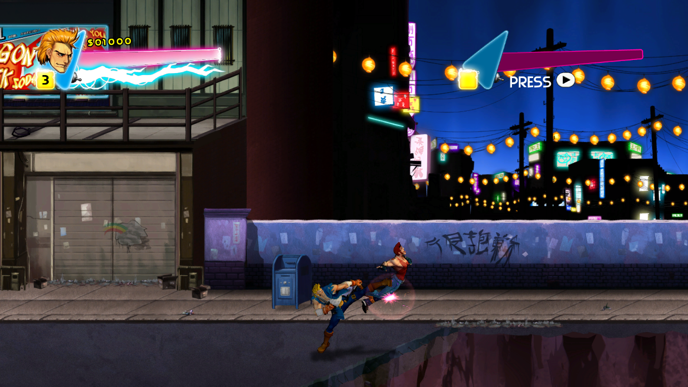 Double Dragon Neon spin kicks its way onto Nintendo Switch on