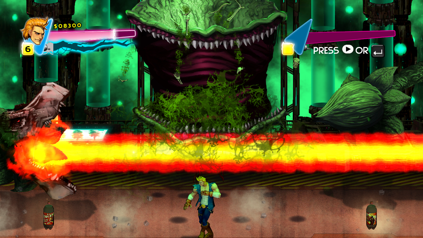 Double Dragon: Neon Gameplay (PC HD) 