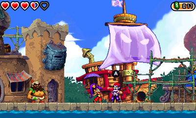 shantae and the pirate's curse 3ds