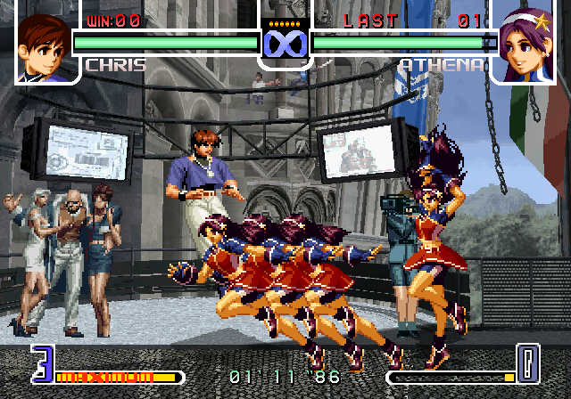 Chris King of Fighters 2002 Art