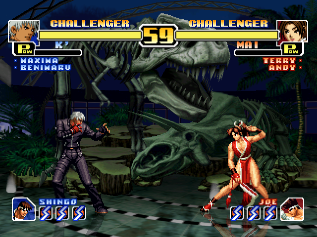 the king of fighters 99 ps1