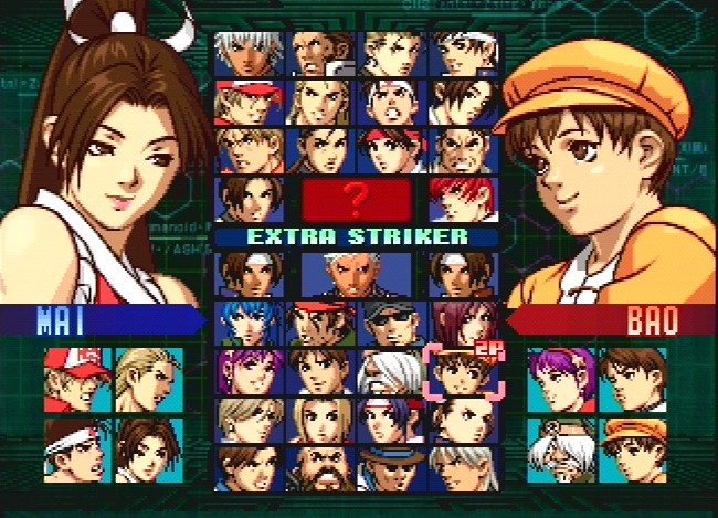 the king of fighters 99 all characters