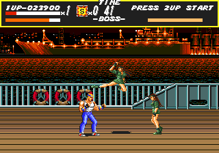 Streets of Rage/Bare Knuckle Final Boss: Mr. X 