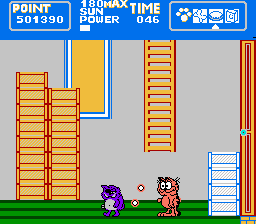 A Week of Garfield  Garfield no Isshūkan: A Week of Garfield para NES  (1989)