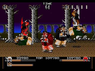 mystical fighter mega drive