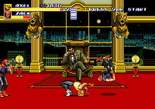 Streets of Rage/Bare Knuckle Final Boss: Mr. X 