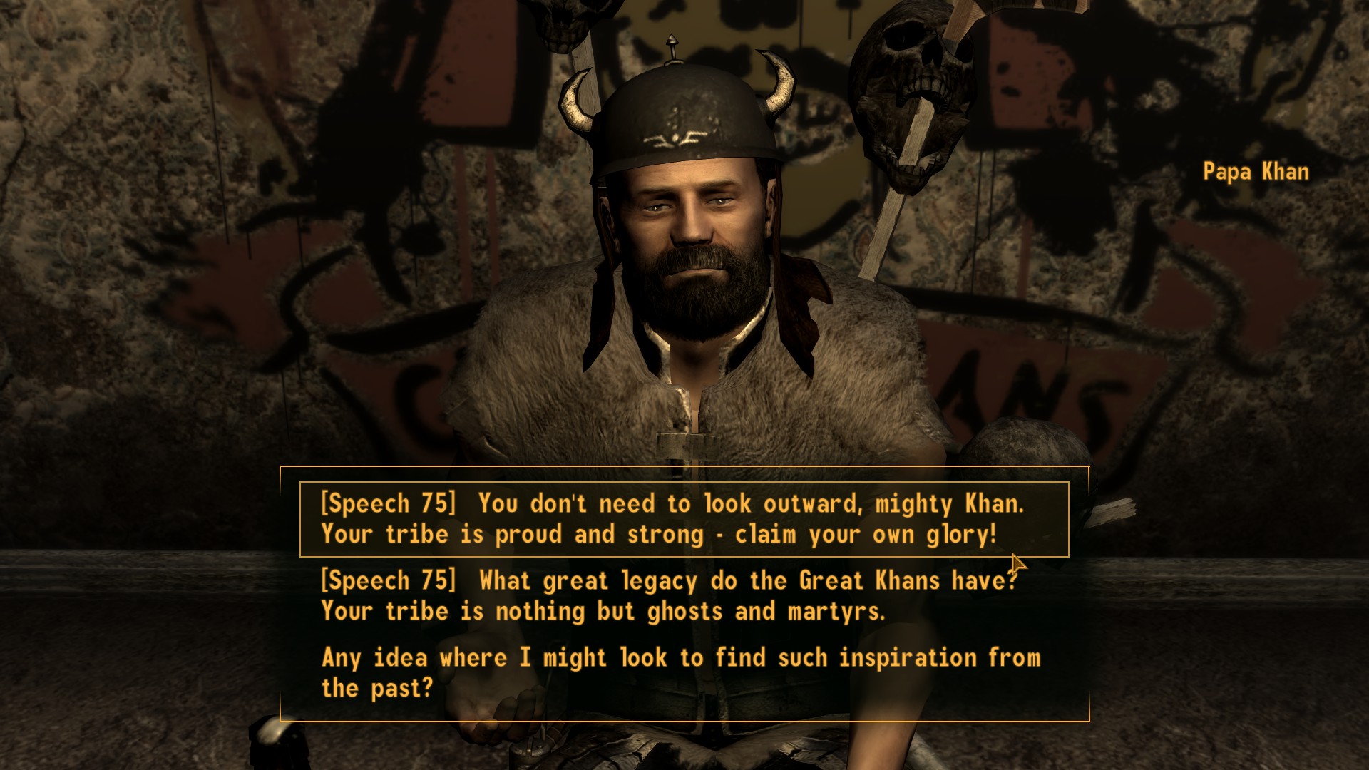 fallout new vegas talk about owned