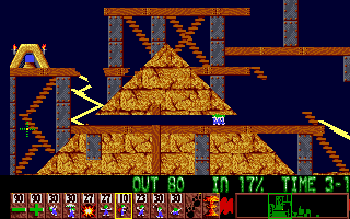 Play PC Engine CD Lemmings Online in your browser 