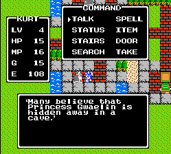 Dragon Quest (NES/MSX/SNES/GBC/Mobile/3DS/PS4/Switch): A JRPG