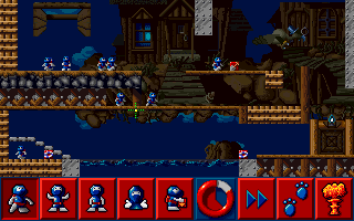 Classic puzzle game Lemmings has been released for free 