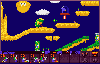 Lemmings 2: The Tribes - Video Game From The Early 90's - Image