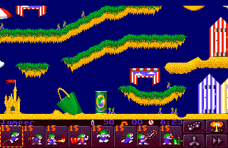 Lemmings 2: The Tribes Box Shot for Genesis - GameFAQs